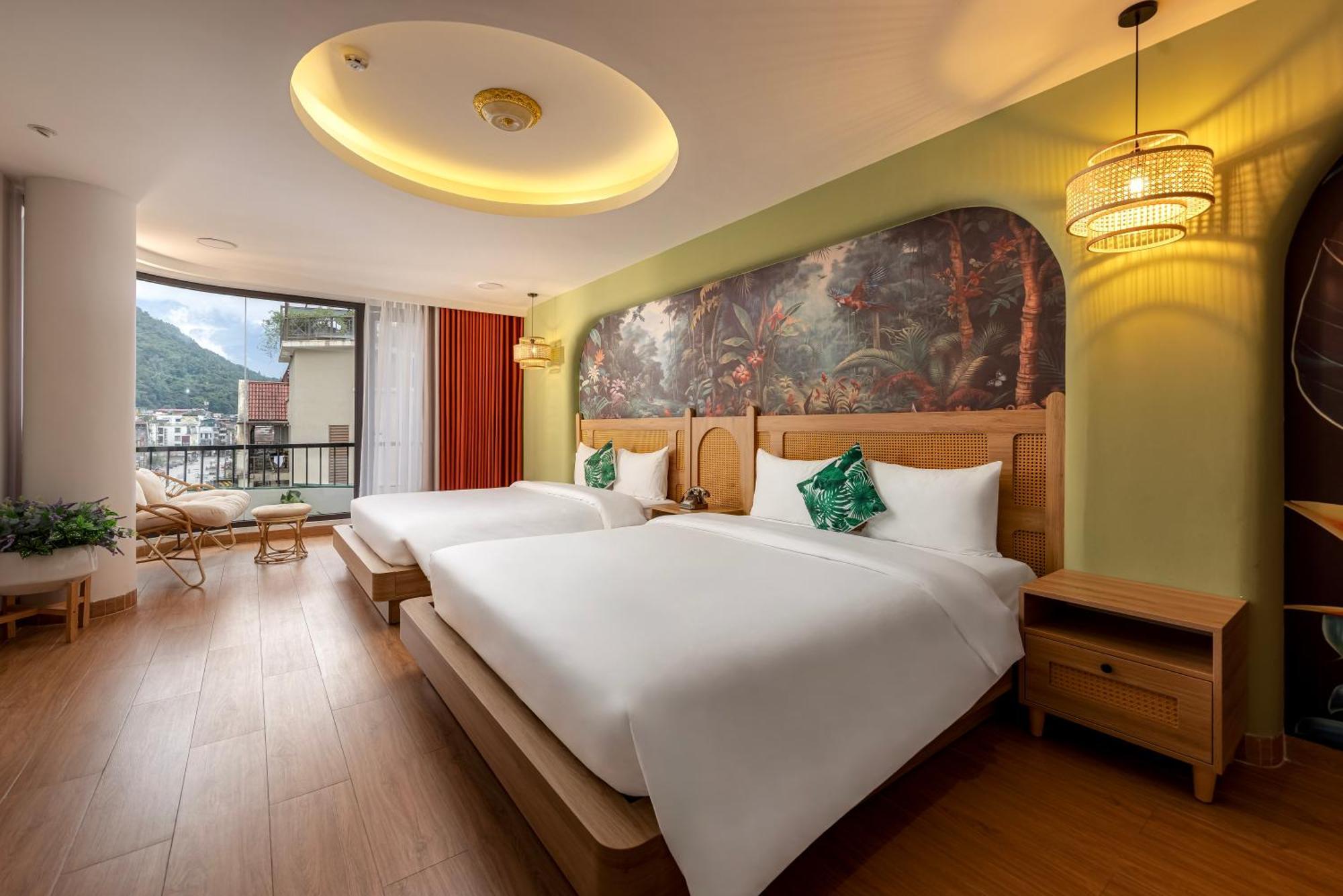 Tropical Paradise Sapa Hotel & Coffee Buitenkant foto