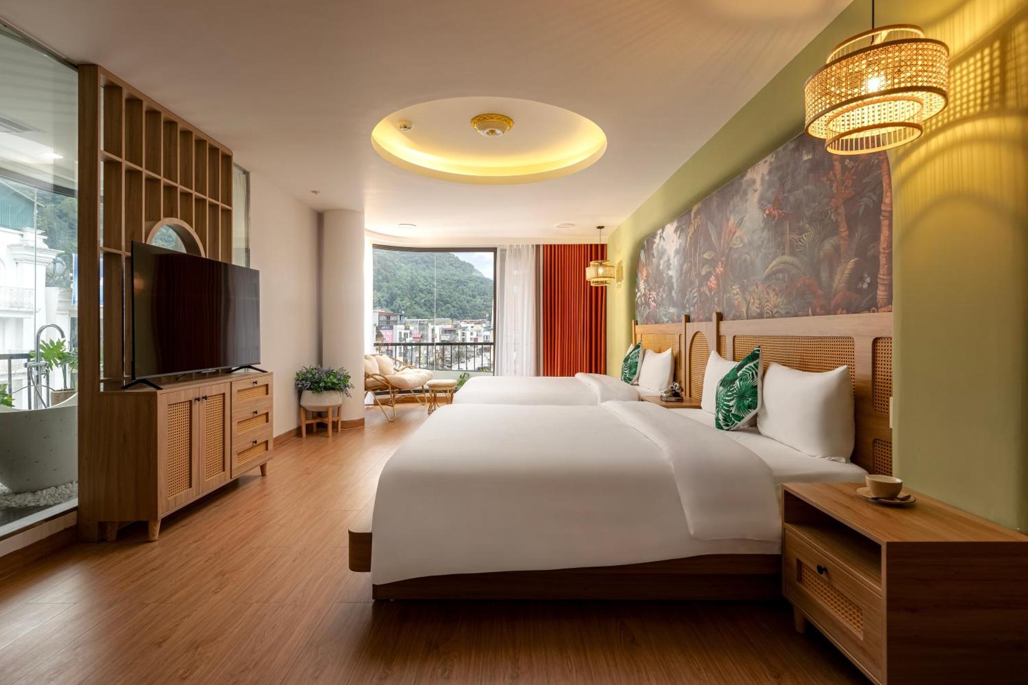 Tropical Paradise Sapa Hotel & Coffee Buitenkant foto